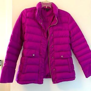 Brooks Brother’s Women’s Hot Pink puffer coat